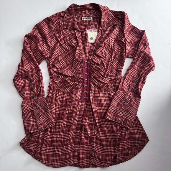 NWT Catalina Remade shirt by We The Free from Free People in size Small - Picture 4 of 11